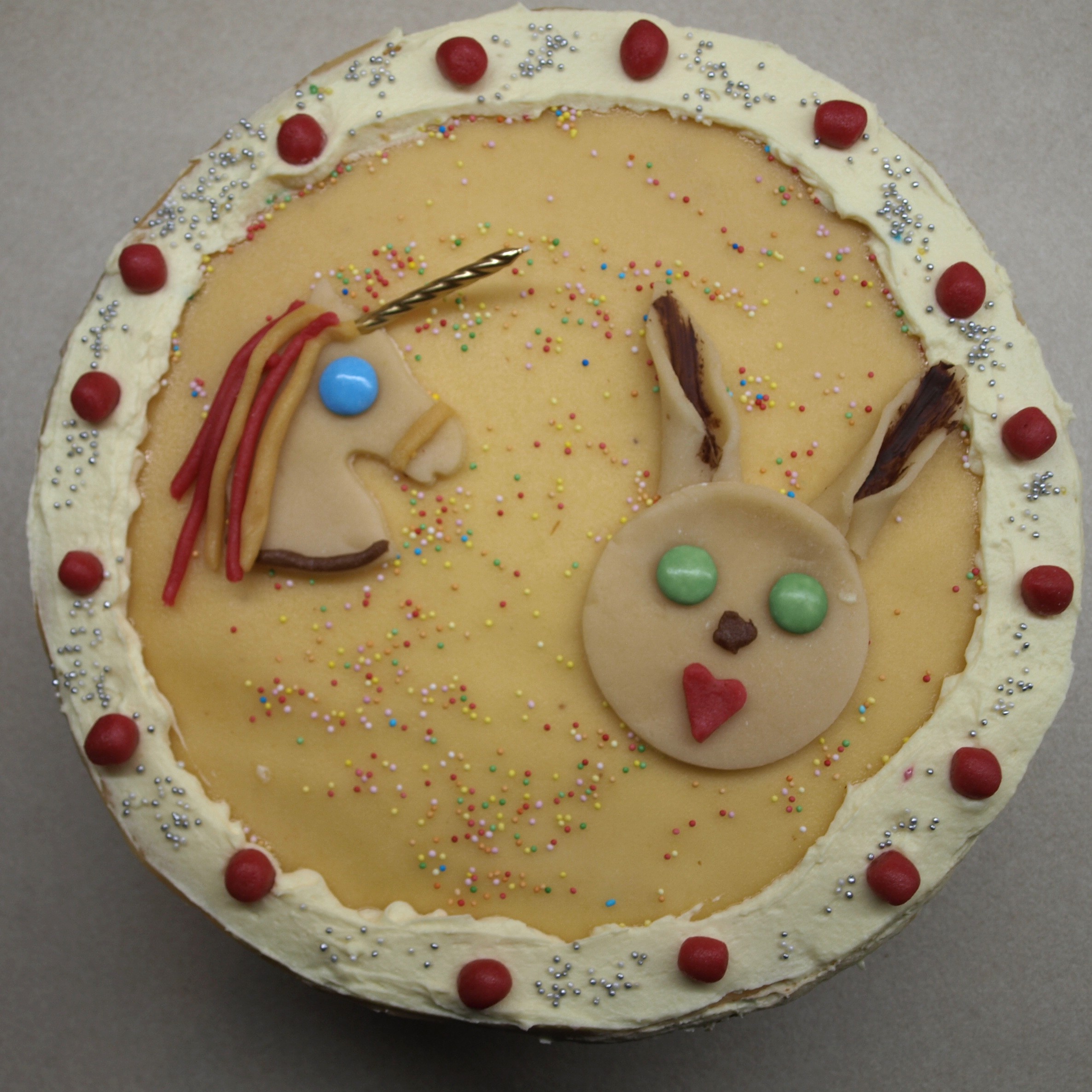 jednorožec a králíček